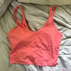 Coral Pink Align Tank